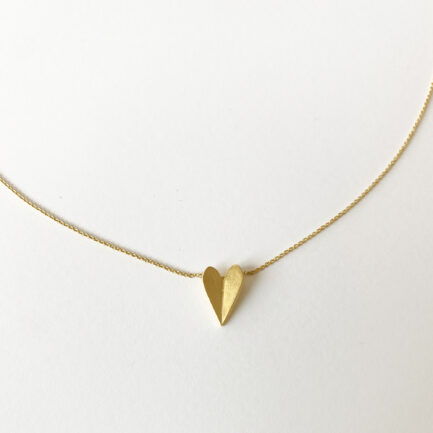 Silver heart pendant