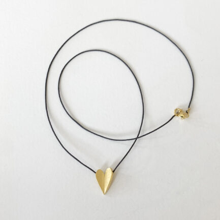 Silver heart pendant