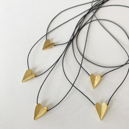 Silver heart pendant